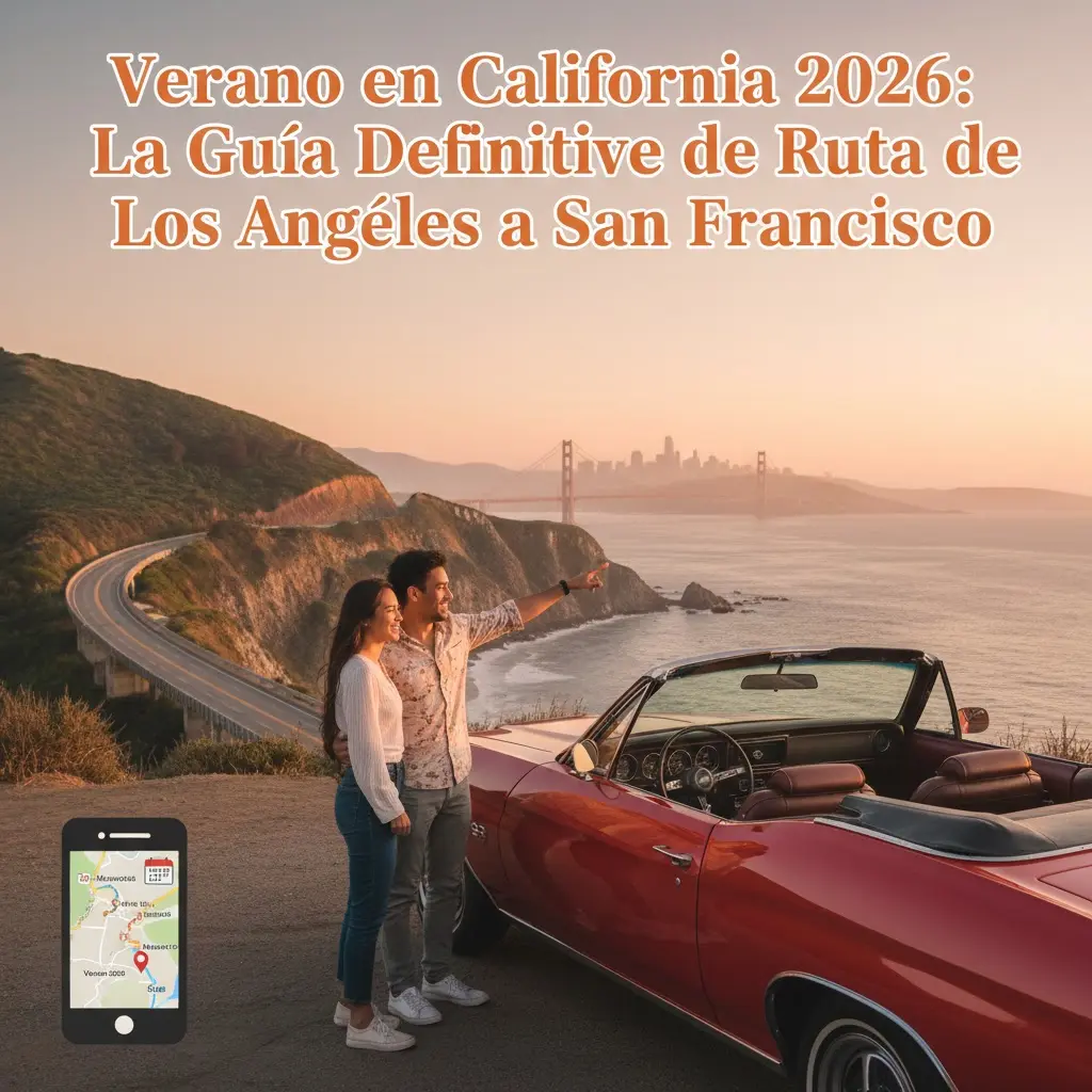Verano en California 2026: La Guía Definitiva de Ruta de Los Ángeles a San Francisco