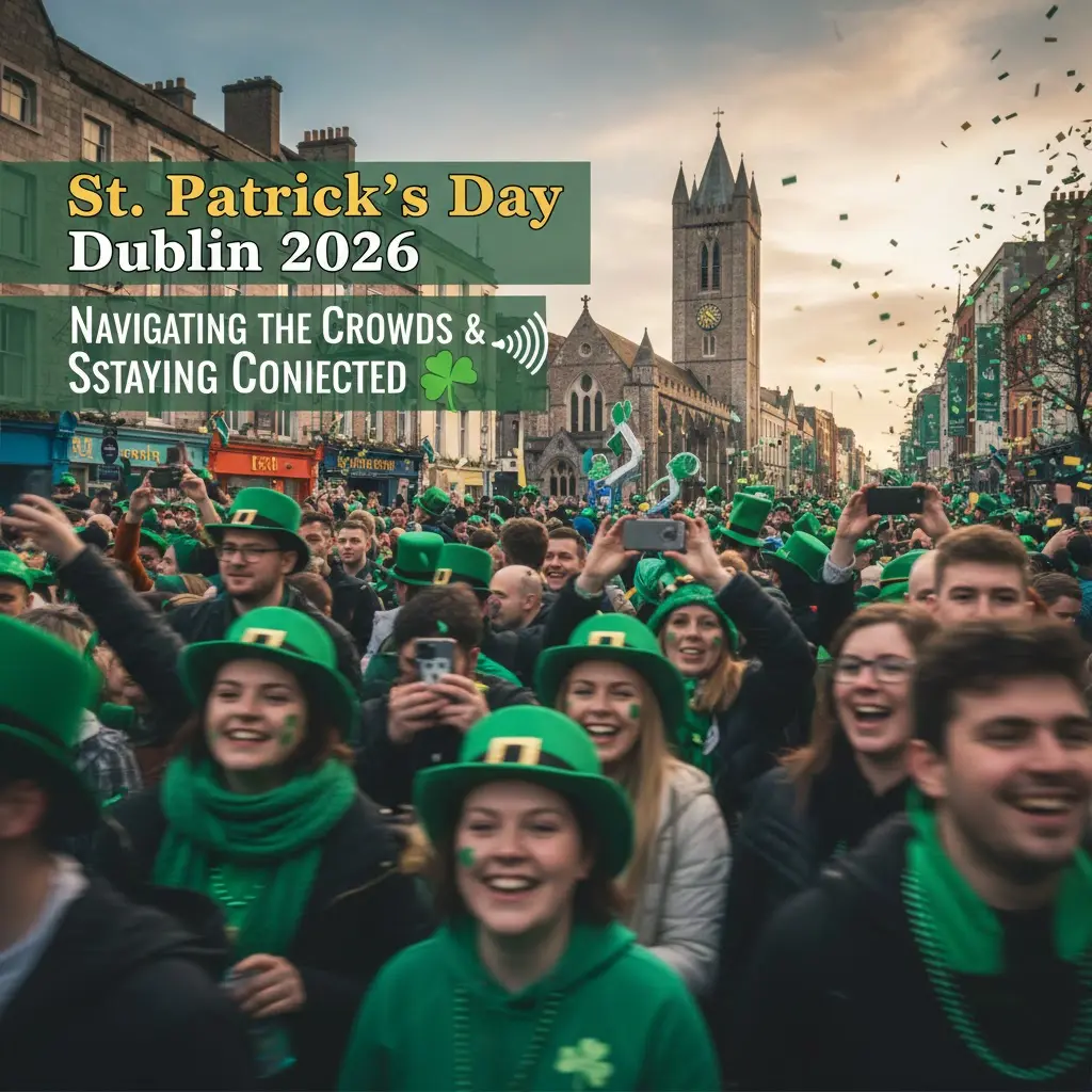 St. Patrick's Day Dublin 2026: Navigating the Crowds & Staying Connected