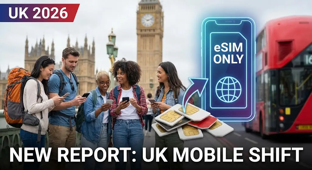 The UK Is Going eSIM-Only: Here’s What Travelers Need to Know for 2026