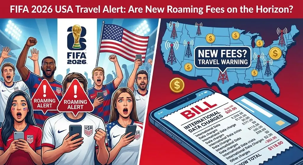 FIFA 2026 USA Travel Alert: Will New Roaming Fees Spoil Your World Cup Trip?