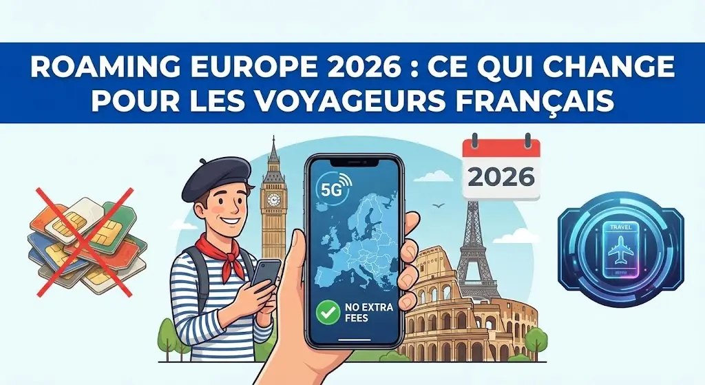 Roaming Europe 2026 : Le Guide Essentiel pour les Voyageurs Français