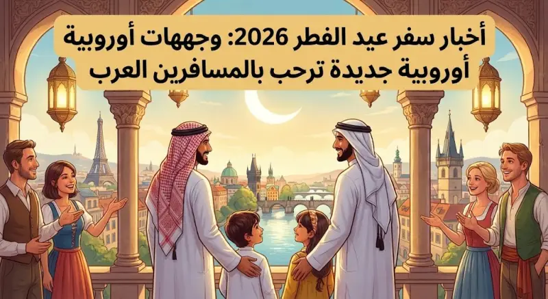 أخبار سفر عيد الفطر 2026: وجهات أوروبية جديدة ترحب بالمسافرين العرب