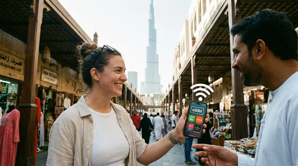أفضل تطبيقات تحتاجها في الإمارات وكيف تضمن eSIM عملها بدون انقطاع