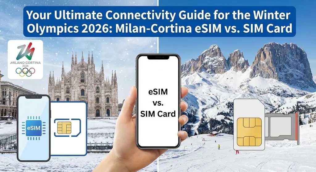 Your Ultimate Connectivity Guide for the Winter Olympics 2026: Milan-Cortina eSIM vs. SIM Card
