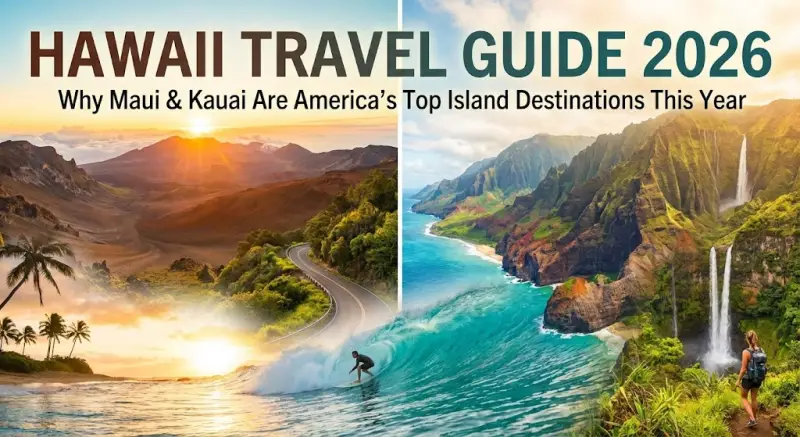 Hawaii Travel Guide 2026: Why Maui & Kauai Are America's Top Island Destinations This Year