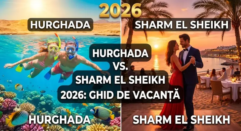 Hurghada vs. Sharm El Sheikh în 2026: Ghidul Complet pentru Vacanța Ta la Marea Roșie