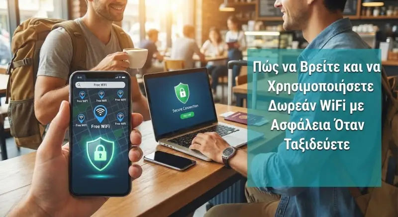 Πώς να Βρείτε και να Χρησιμοποιήσετε Δωρεάν WiFi με Ασφάλεια Όταν Ταξιδεύετε