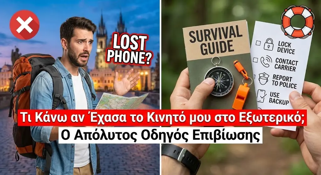 Τι Κάνω αν Έχασα το Κινητό μου στο Εξωτερικό; Ο Απόλυτος Οδηγός Επιβίωσης