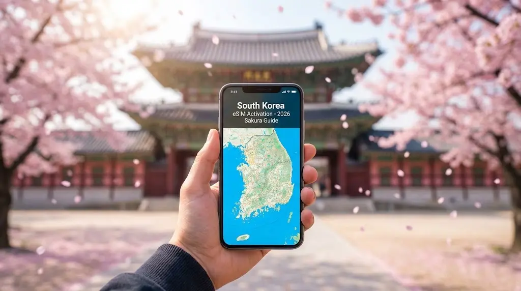 eSIM для Южной Кореи: Ваш гид по связи в сезон сакуры 2026