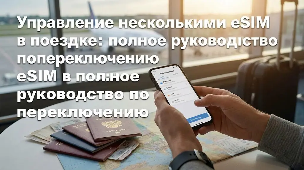 Управление несколькими eSIM в поездке: полное руководство по переключению