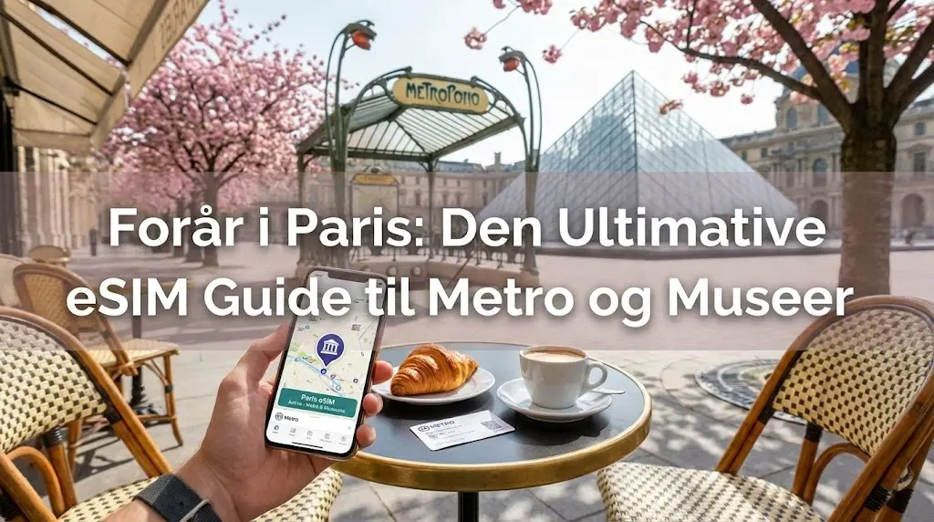 Forår i Paris: Den Ultimative eSIM Guide til Metro og Museer