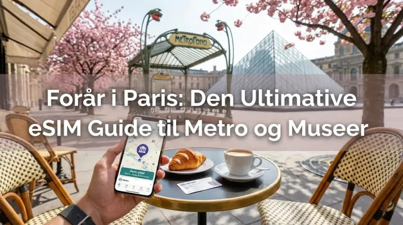 Forår i Paris: Den Ultimative eSIM Guide til Metro og Museer