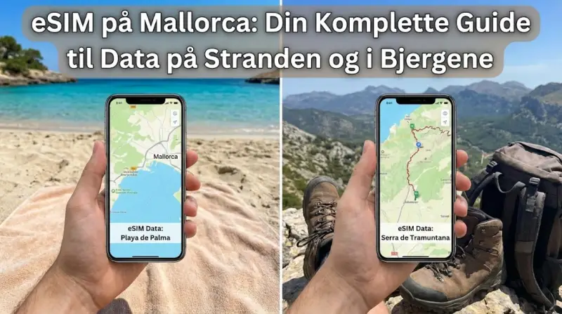 eSIM på Mallorca: Din Komplette Guide til Data på Stranden og i Bjergene