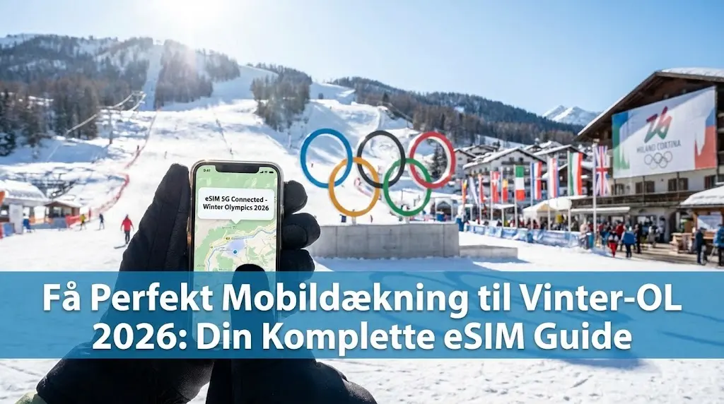 Få Perfekt Mobildækning til Vinter-OL 2026: Din Komplette eSIM Guide