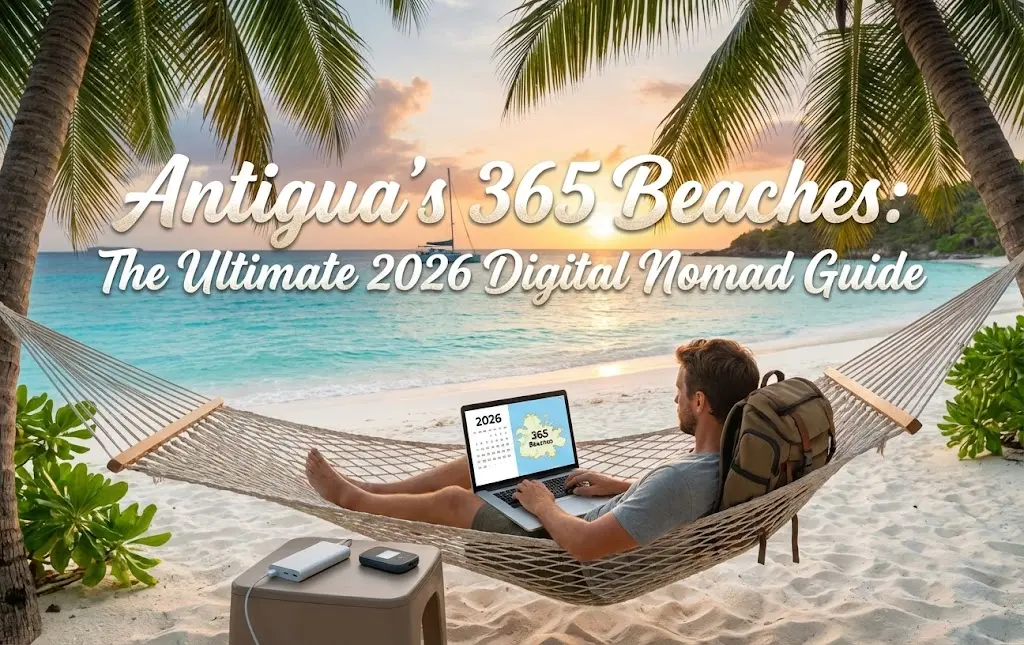 Antigua's 365 Beaches: The Ultimate 2026 Digital Nomad Guide