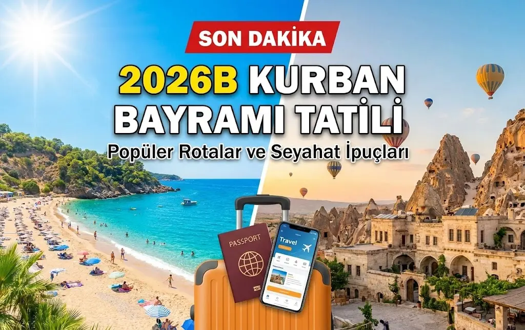 Son Dakika: 2026 Kurban Bayramı Tatili İçin Popüler Rotalar ve Seyahat İpuçları