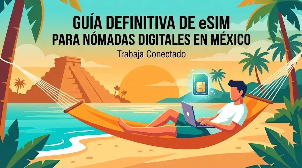 Guía Definitiva de eSIM para Nómadas Digitales en México: Trabaja Conectado