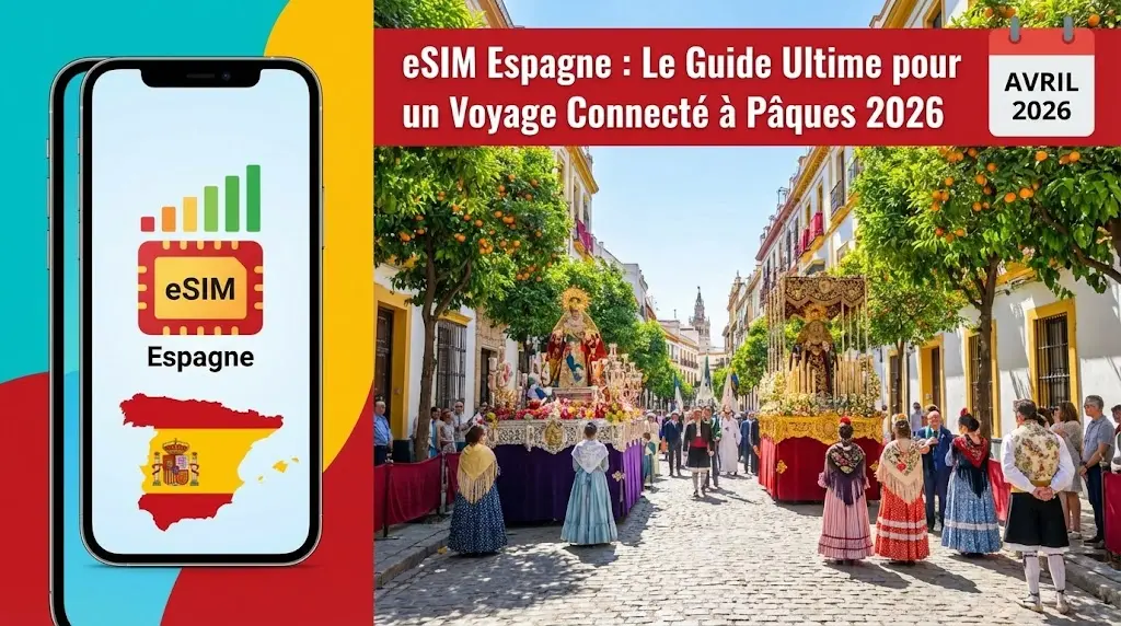 eSIM Espagne : Le Guide Ultime pour un Voyage Connecté à Pâques 2026