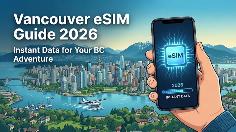 Vancouver eSIM Guide 2026: Instant Data for Your BC Adventure
