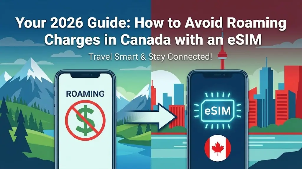 Your 2026 Guide: How to Avoid Roaming Charges in Canada with an eSIM
