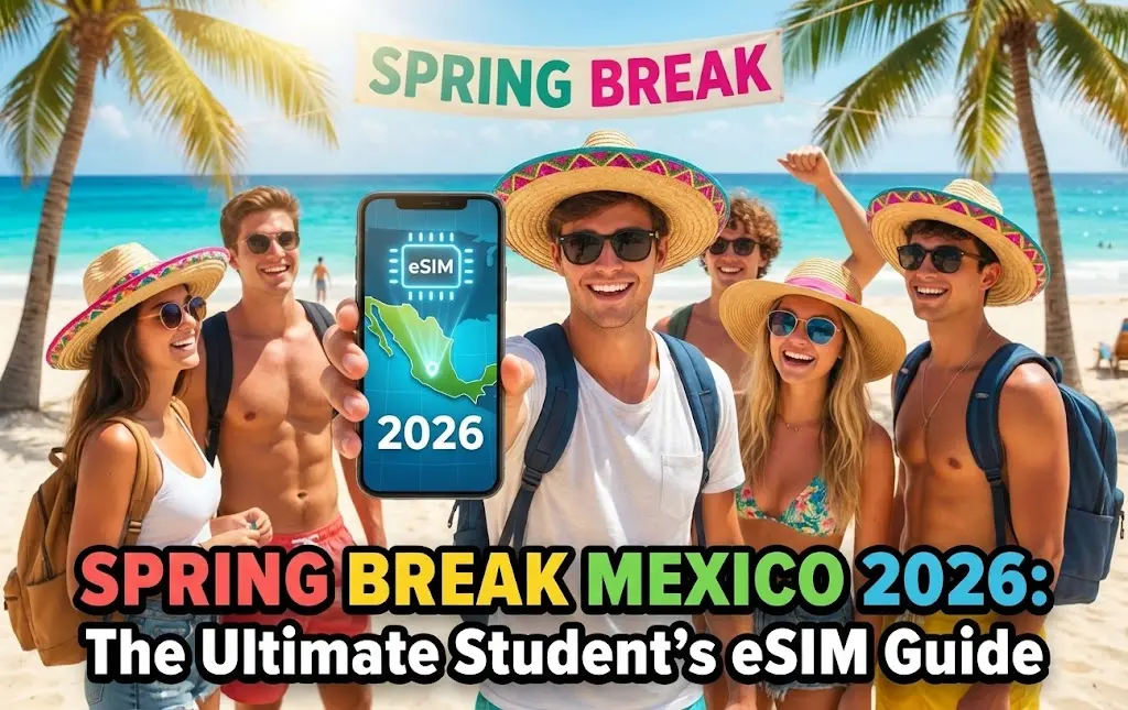 Spring Break Mexico 2026: The Ultimate Student's eSIM Guide