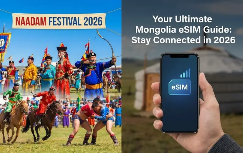 Naadam Festival 2026: Your Ultimate Mongolia eSIM Guide