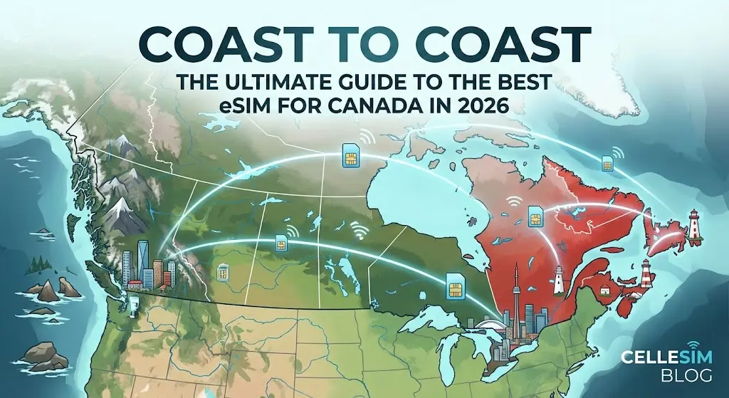 Coast to Coast: The Ultimate Guide to the Best eSIM for Canada in 2026