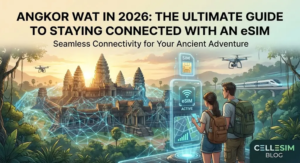 Angkor Wat in 2026: The Ultimate Guide to Staying Connected with an eSIM