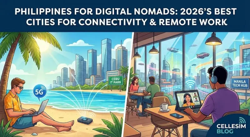 Philippines for Digital Nomads: 2026's Best Cities for Connectivity & Remote Work