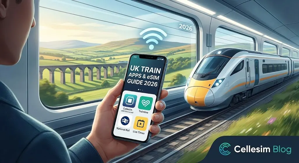 The Ultimate UK Train Apps & eSIM Guide for Seamless Travel in 2026