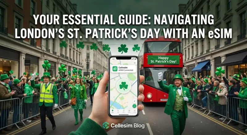 Your Essential Guide: Navigating London's St. Patrick's Day with an eSIM