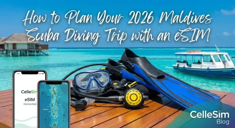 How to Plan Your 2026 Maldives Scuba Diving Trip with an eSIM