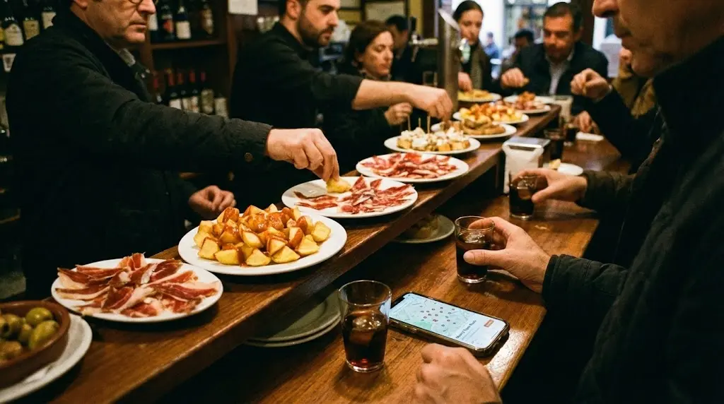 מדריד הקולינרית: המדריך האולטימטיבי לשווקים, טאפאס וברים סודיים