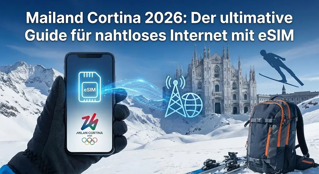 Mailand Cortina 2026: Der ultimative Guide für nahtloses Internet mit eSIM