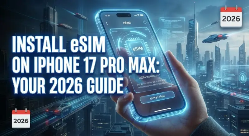 Install eSIM on iPhone 17 Pro Max: Your 2026 Guide