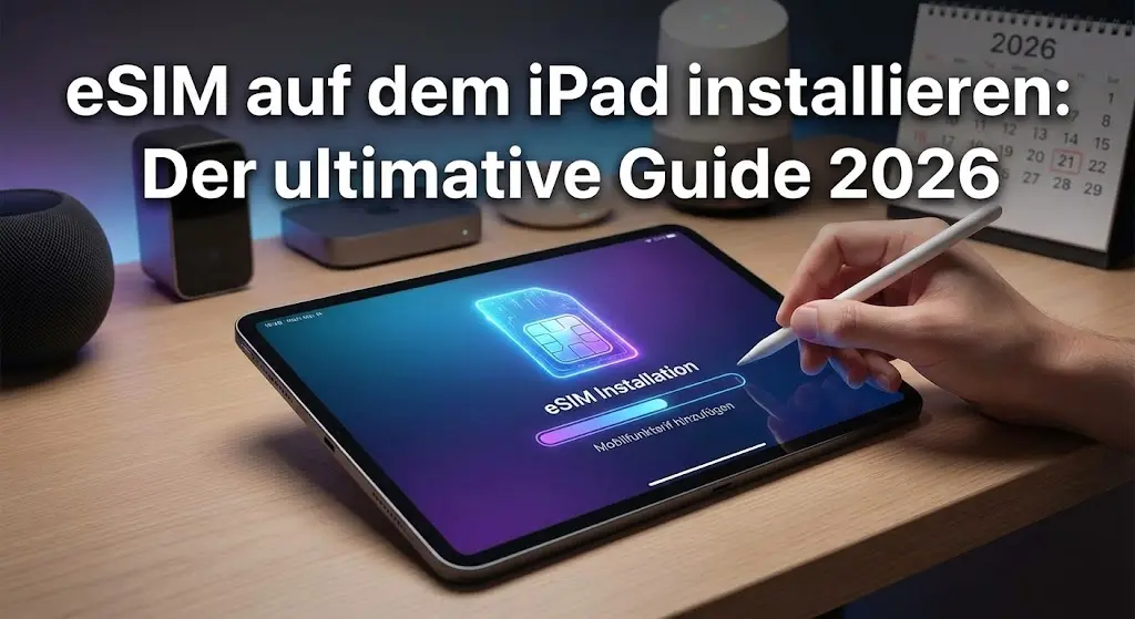 eSIM auf dem iPad installieren: Der ultimative Guide 2026