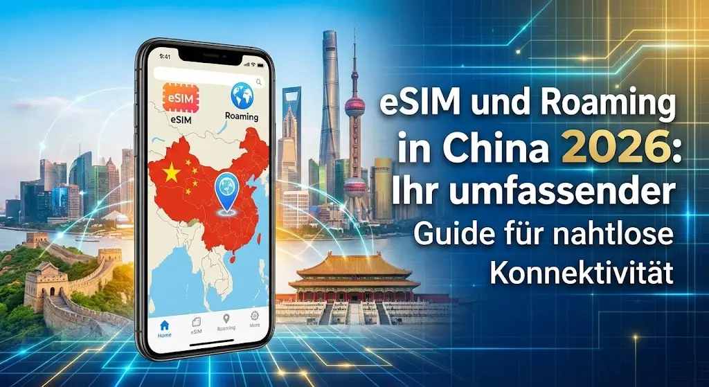 eSIM und Roaming in China 2026: Ihr umfassender Guide für nahtlose Konnektivität