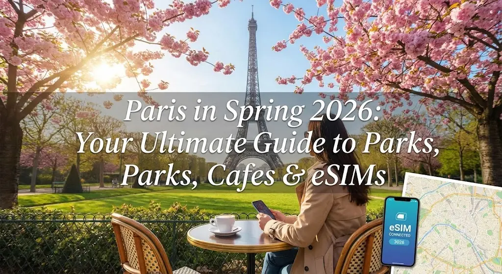 Paris in Spring 2026: Your Ultimate Guide to Parks, Cafes & eSIMs