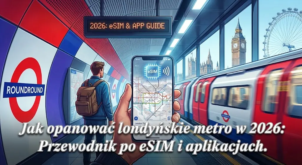 Jak opanować londyńskie metro w 2026: Przewodnik po eSIM i aplikacjach