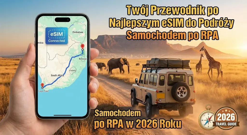 Twój Przewodnik po Najlepszym eSIM do Podróży Samochodem po RPA w 2026 Roku