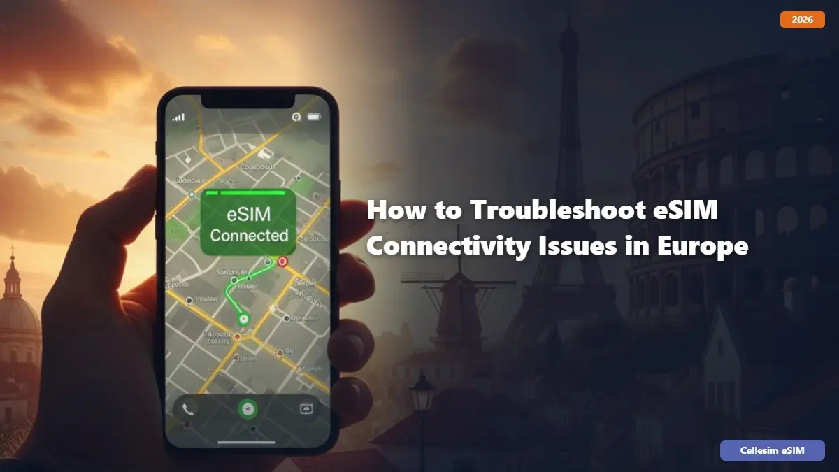 How to Troubleshoot eSIM Connectivity Issues in Europe