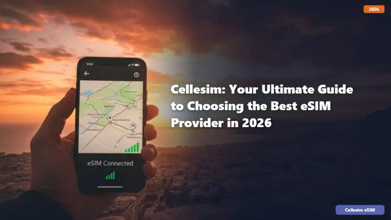 Cellesim: Your Ultimate Guide to Choosing the Best eSIM Provider in 2026