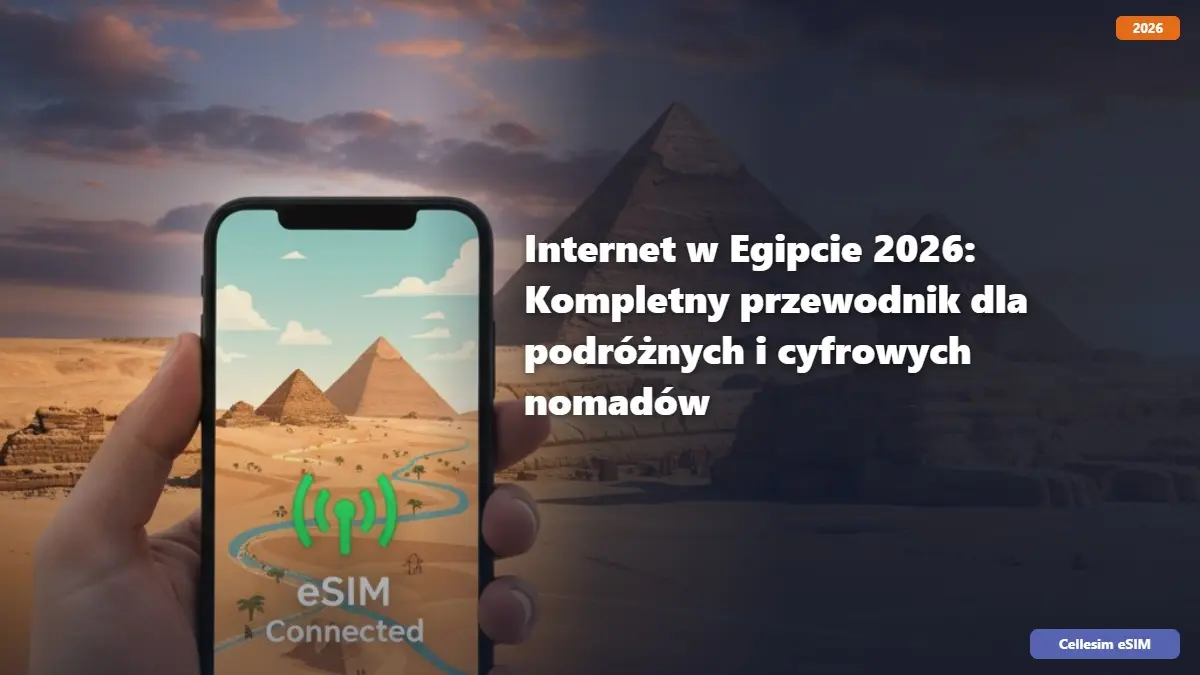 Internet w Egipcie 2026: Kompletny przewodnik dla podróżnych i cyfrowych nomadów