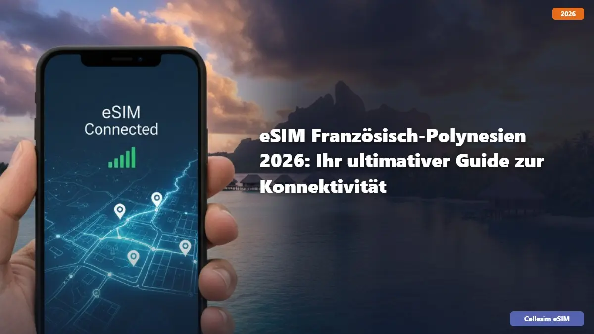 eSIM Französisch-Polynesien 2026: Ihr ultimativer Guide zur Konnektivität
