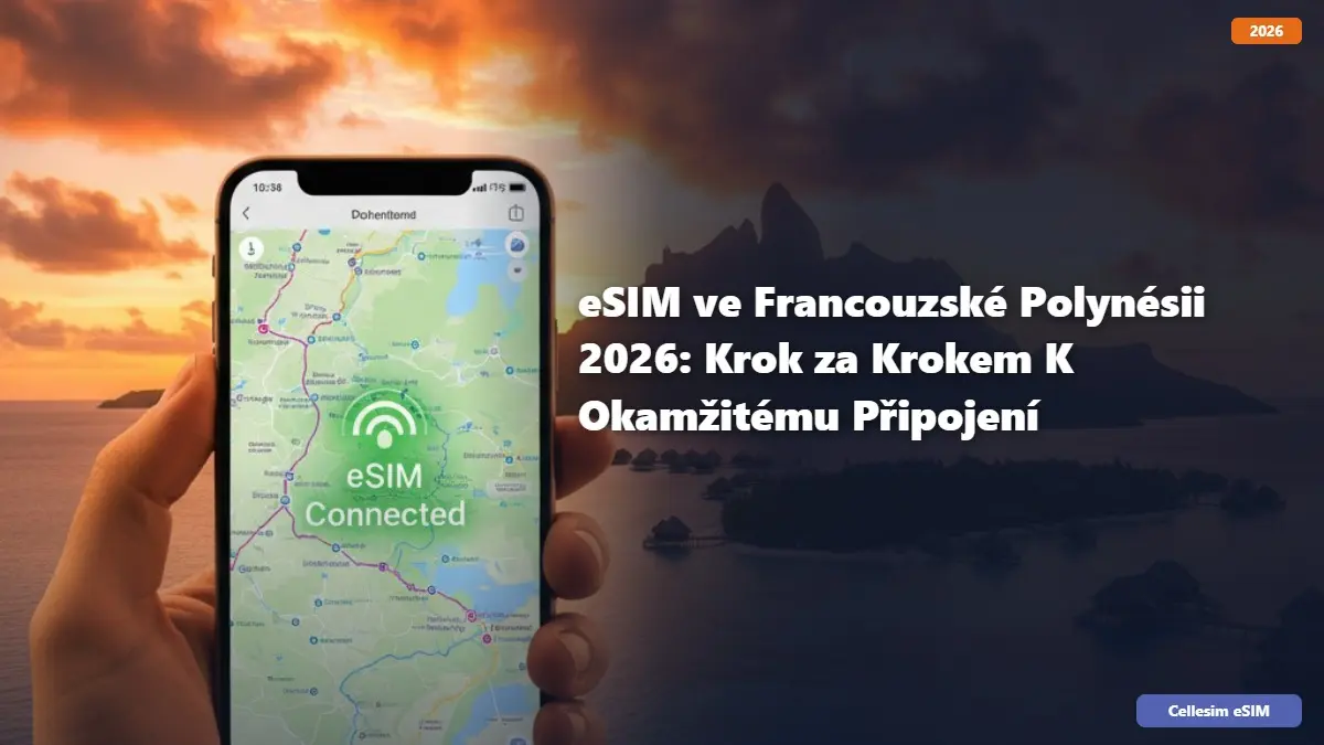 eSIM ve Francouzské Polynésii 2026: Krok za Krokem K Okamžitému Připojení