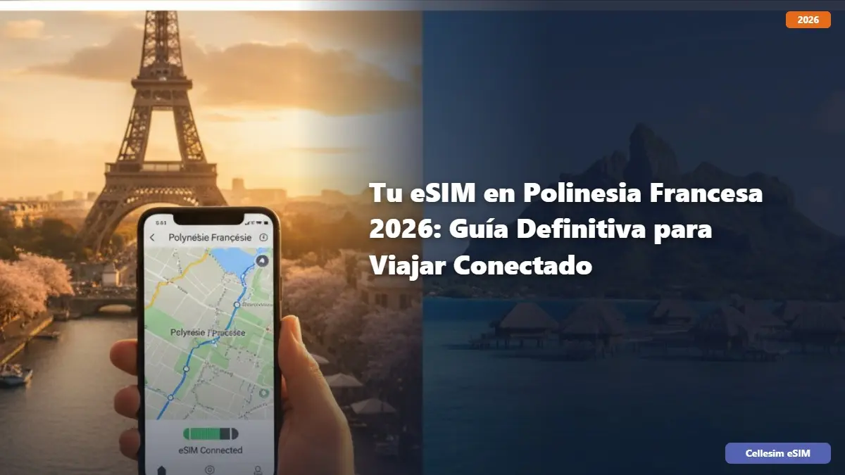 Tu eSIM en Polinesia Francesa 2026: Guía Definitiva para Viajar Conectado