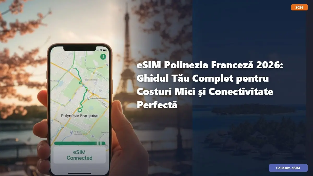 eSIM Polinezia Franceză 2026: Ghidul Tău Complet pentru Costuri Mici și Conectivitate Perfectă