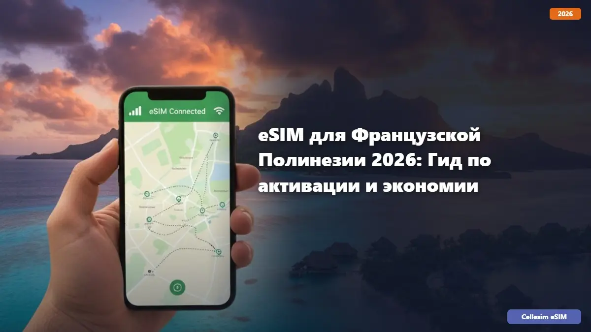 eSIM для Французской Полинезии 2026: Гид по активации и экономии