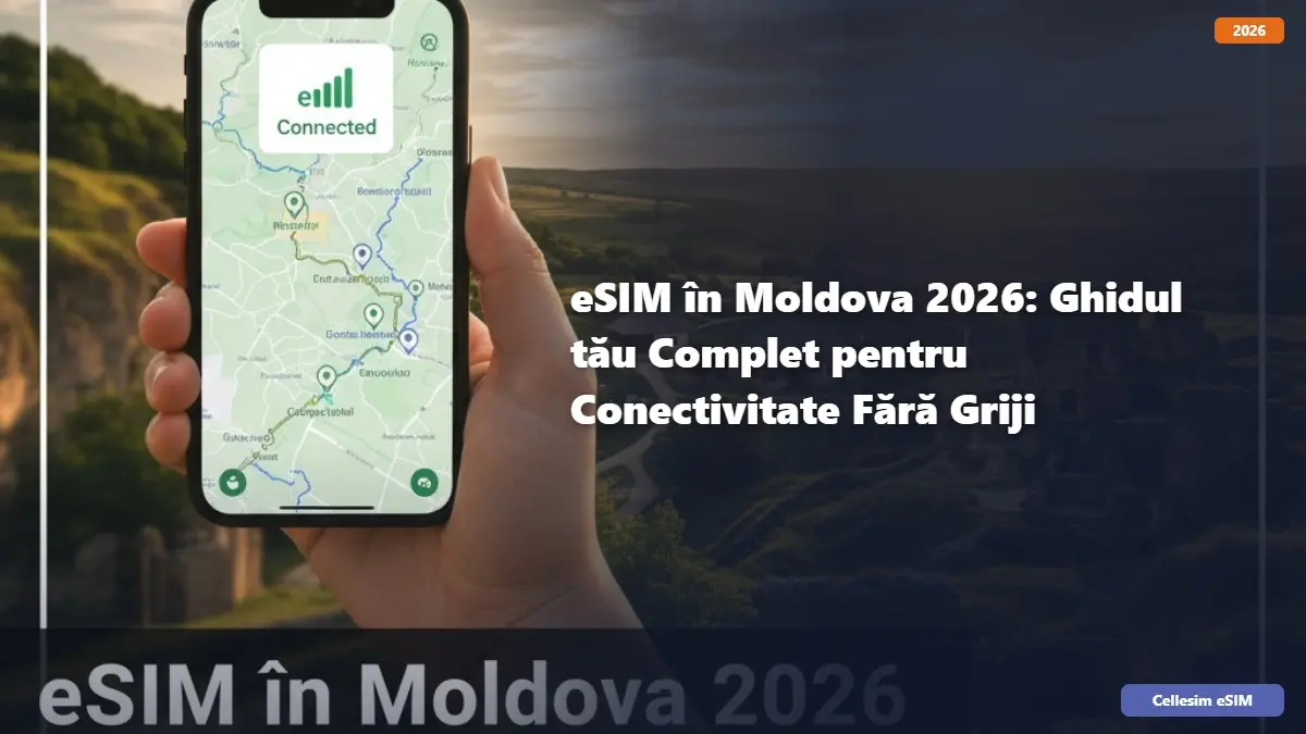 eSIM în Moldova 2026: Ghidul tău Complet pentru Conectivitate Fără Griji