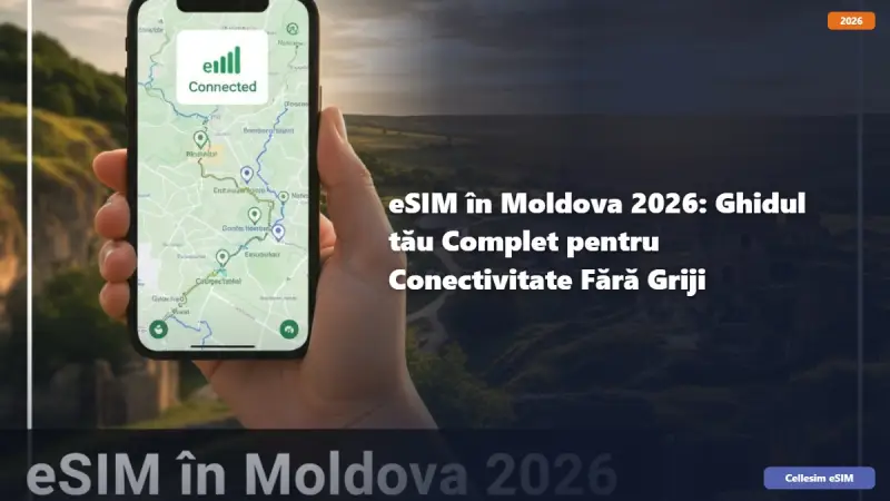 eSIM în Moldova 2026: Ghidul tău Complet pentru Conectivitate Fără Griji